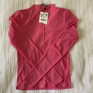 Zara mesh top